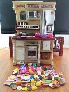 Toy Kitchen Toddler Kids Preschool Pretend Cooking Play Set "Local Pickup Only"