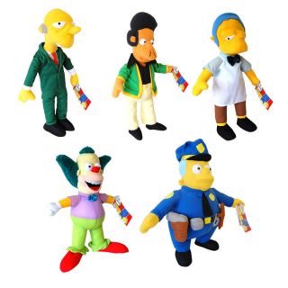 Simpsons Large Soft Toys Cartoon Character Cool Kids Plush Cuddly Collectable