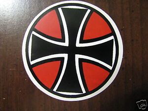 Maltese Cross Sticker