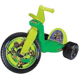 Teenage Mutant Ninja Turtles Big Wheel Action Figure Bike Tricycle Toy Movie Kid