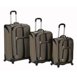 Rockland Polo Equipment Eclipse 3 Piece Spinner Luggage Set