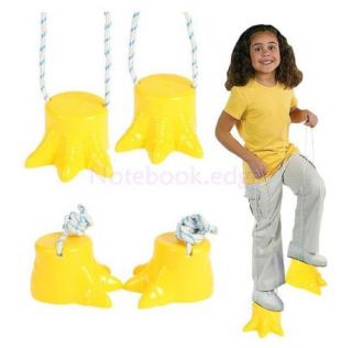5X Pair Dinosaur Stilt Preschool Kids Exercise Funny Backyard Outdoor Game Toys