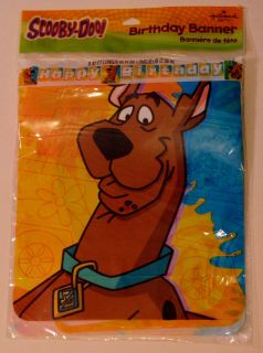 Scooby Doo Scooby Doo Happy Birthday Party Decoration Banner Hallmark BNR