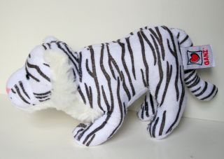 Webkinz White Tiger Stuffed Animal Plush Toy by Ganz