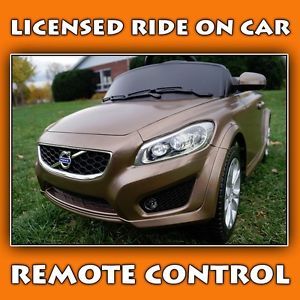 New Operated Volvo C30 Baby Kids Ride on Power Wheels Battery Toy Car