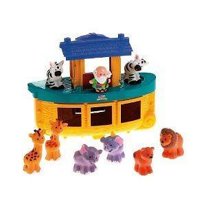 Little People Noahs Ark Toddler Toy Plastic SHIP Animals Kids Noah Arc Set New