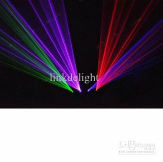Best RGBP 750mW 4 Tunnel 4 Lens Red Green Blue Purple DMX Beam Laser Light Sta