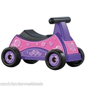 Girl's Heart Kids Ride on Riding Toys Storage Compartment Bike Scooters