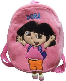 1x New Dora The Explorer Student Kids Children 3D Plush School Bags Backpack US