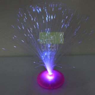 New Design Changing LED Optic Fiber Lamp Night Light Stand Colorful