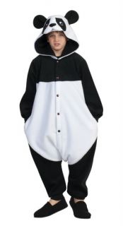Kids Panda Bear Mascot Animal Halloween Costume
