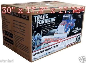 New Transformers Kids 6V RideOn Toy Truck Optimus Prime Electric Vehicle Ride On