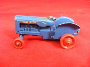 Vintage Lesney Matchbox No 11 Fordson Tractor Farm Tin Metal Toy Kids Car