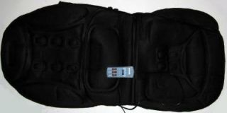Wagan Deluxe Ergo Chair Massage Pad Seat Car Auto Magnetic Back Leg Massager
