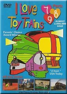 I Love Toy Trains Parts 7 8 9 DVD Kids Children