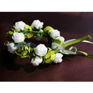 Festival Floral Headband Garland Women Girl Kids Flower Wedding Bridal Hairband
