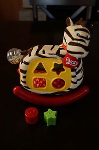 K's Kids Musical Activity Ryan Zebra Baby Infant Developmental Toy Shape Sorter