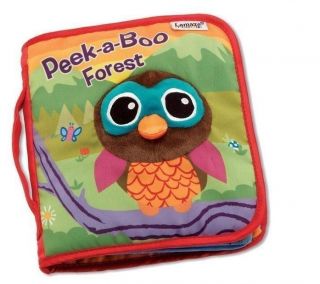 Baby Infant Kids Child Lamaze Crinkle Peek A Boo Forest Cloth Book Develop Toys