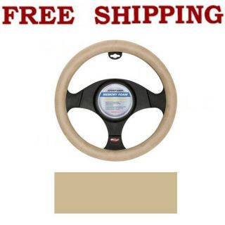 New Memory Foam Beige Steering Wheel Cover Fit Ford Expedition 97 2004