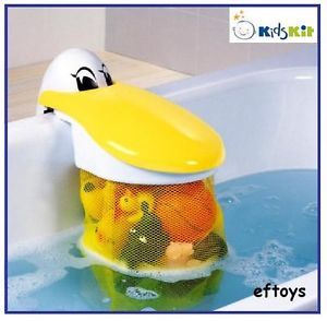 Kids Kit Pelis Play Pelican Pouch Bath Net Toy Tidy Organiser Storage Bag