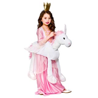 Unicorn Kids Cute Ride on Girls Fancy Dress Costume Dressing Up Age 3 8