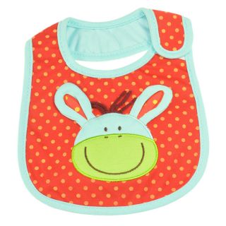Baby Kids Infants Cute Bibs 3 Layer Waterproof Embroidered Saliva Towels Bibs