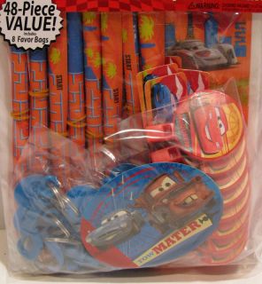Disney "Cars 2" Birthday Party Favor Pack for 8 Guests