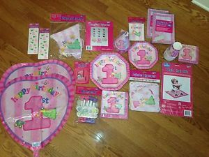 1st Birthday Party Supplies Princess