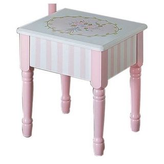 Details about NEW SALE Teamson Kids Hand Painted Bouquet Vanity Table