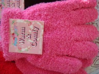 Warm Comfy Soft Children Gloves Black Pink Navy Blue Red Baby Pink Pick Color