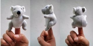 New Baby Kids Educational Toys Finger Puppet Plush Toys 5pcs Australian Animal