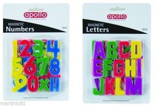Childrens Kids Learning Letter Number Magnets Fridge Magnet Magnetic ABC123