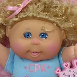 Cabbage Patch Kids Toddler Blonde Caucasian Girl Bailey Maddy Born May 18th