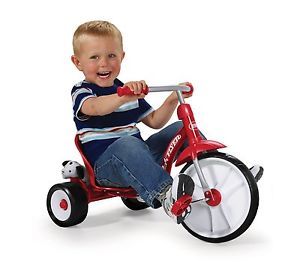 Radio Flyer Grow 'N Go Trike Tricycle Red Toy Bike Big Front Wheel Kids Child