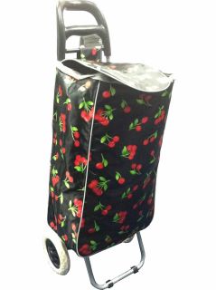 Large Hand Folding Shopping Grocery Trolley Multi Purpose Foldable Cart Bag New