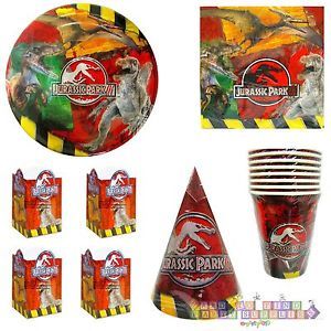 Jurassic Park 3 Birthday Party Supplies Create Your Set Pick Only What U Want