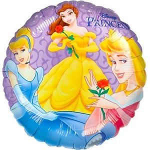 Disney Princess Mylar Balloon Birthday Party Supplies Cinderella Belle Aurora