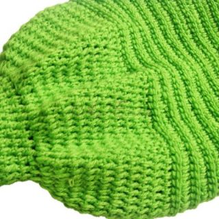 3pcs Newborn Babys Infant Crochet Knit Pea Costume Outfit Photo Props Sz 0 12M