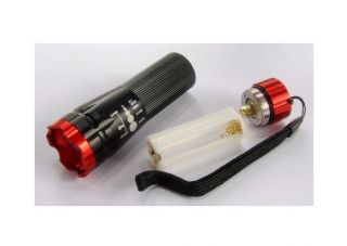 Red Bike Bicycle Head Front Light CREE Q5 LED Flashlight 240 LM Torch Clip
