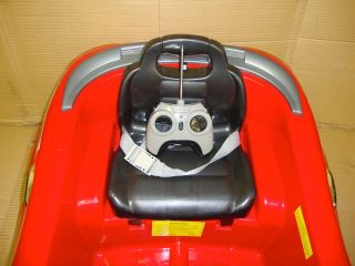Kids Sports Car Power Wheels Ride on Toy 6V Porsche Red