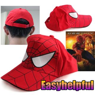 Marvel Comics Spiderman Spider Man Cartoon Baseball Cap Hat for Child Kids Boy