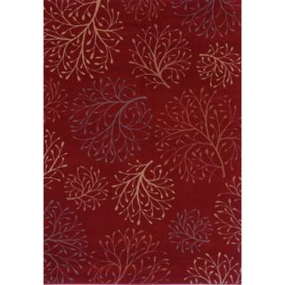 Shaw Rugs Inspired Design Isabella Red Rug