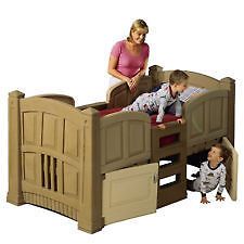 Step2 Lifestyle Twin Bed Storage Rails Kid's Toddler Nursery Furniture