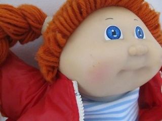 Vintage 1985 80's Redheaded Cabbage Patch Kids Doll Jessie Lelah Papers Tags
