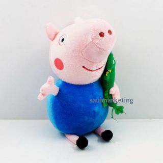 8" Peppa Pig Stuffed Plush Doll Toys 2 Pcs Figure Peppa George for Kids Gift