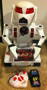 Rad 2 0 Robot Remote Control Toy Max 1999 Shoots Sound Moves Battery Charger