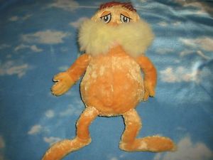 Kohls Cares for Kids Dr Suess The Lorax Plush Stuffed Toy Animal