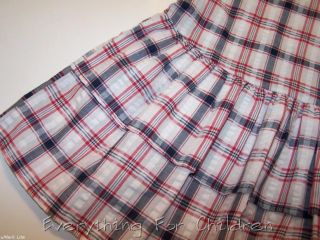 Girls Kelly's Kids Dress 3 4 New Plaid July 4th 3T 4T