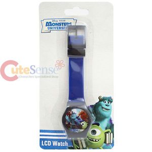 Monsters University Sulley and Mike Kids Wrist Watch Monster U LCD Watch MU