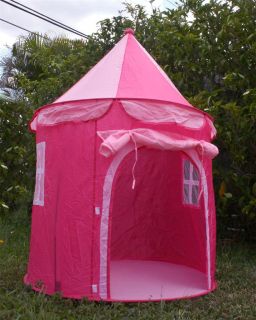 Princess Tent Kids Pink Play Dome Girls Toy Fairy House